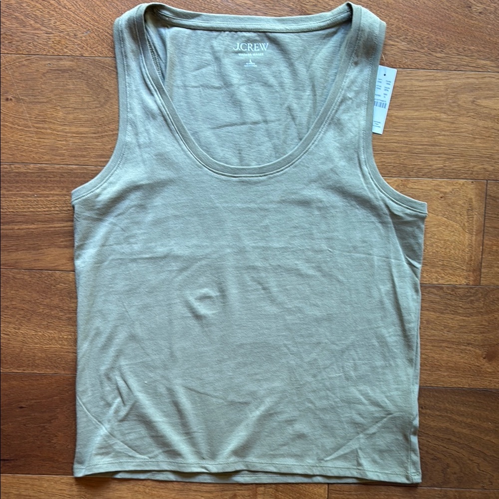 JCrew Women’s Vintage Jersey Scoop Neck Tank - Picture 5 of 8